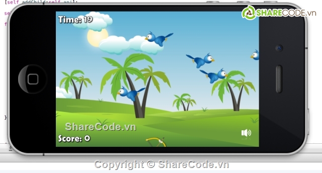 cocos2d game,bowling bird,game